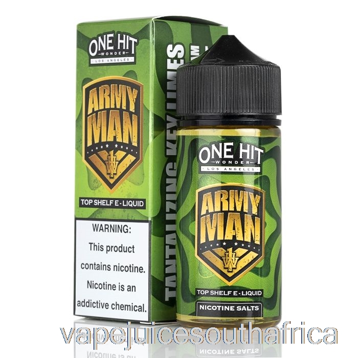 Vape Juice South Africa Army Man - One Hit Wonder - 100Ml 0Mg